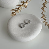 SILVER LITTLE HOOPS ~ EARRINGS