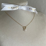 PEARL HEART~ NECKLACE