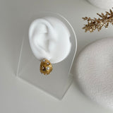 PEARLY CROISSANT ~ EARRINGS