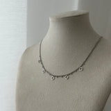 SILVER MONIQUE ~ NECKLACE