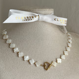 CLOVER PEARL ~ NECKLACE